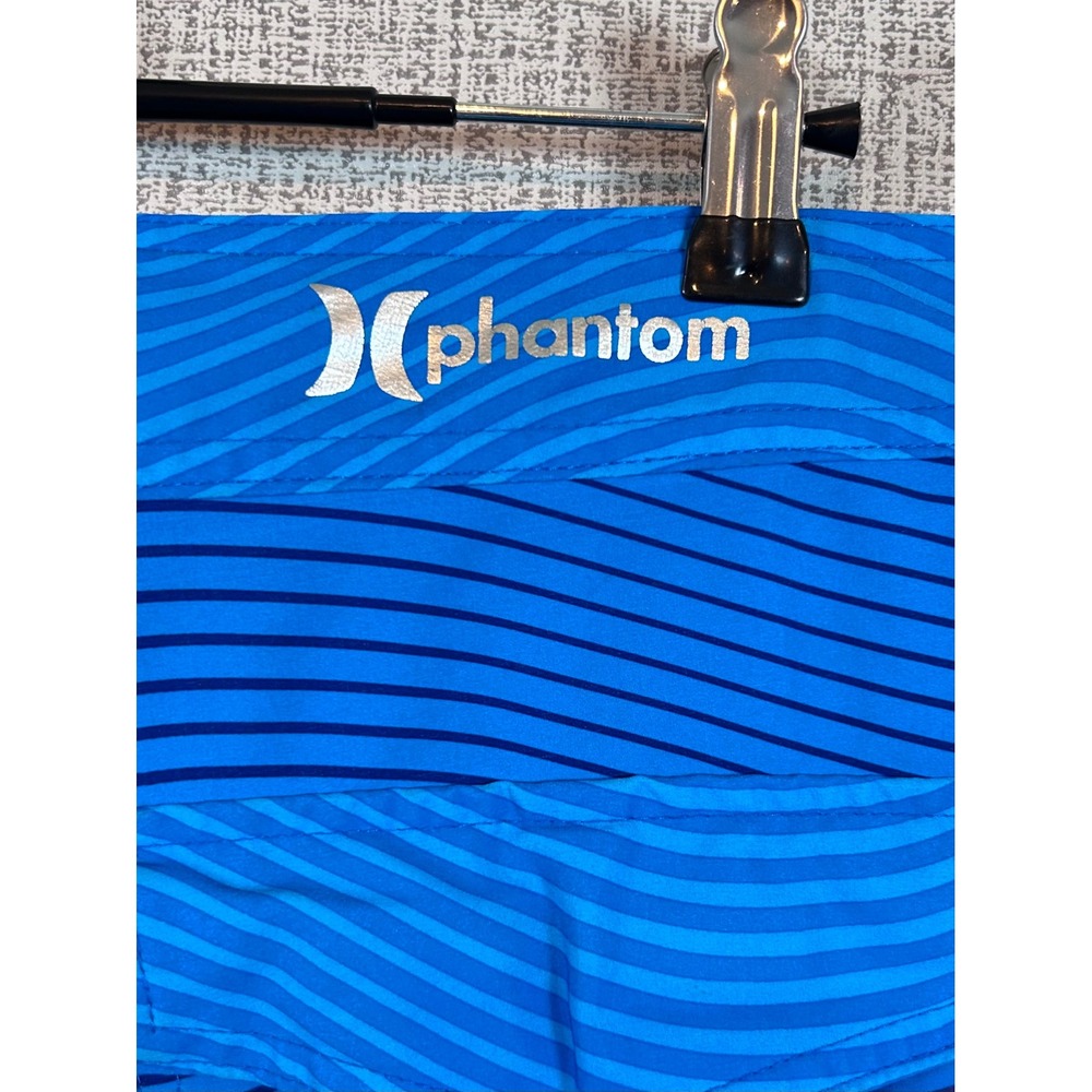 Hurley Phantom USA Olympic Branding Team Board Shorts Mens 30 Blue Swim Trunks - Picture 5 of 7